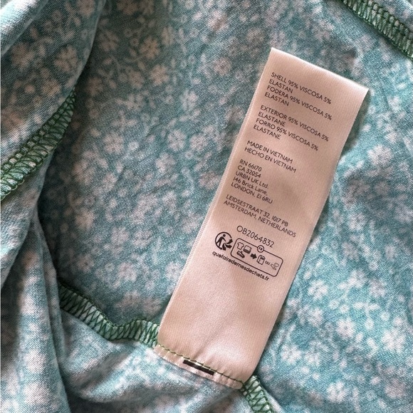 New Free People Check It Mini Dress Size Small - Picture 9 of 9